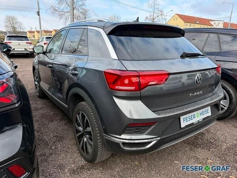 Gebraucht VW T-Roc Style 150 PS (110 kW) 2021 Indiumgrau metallic schwarz SUV