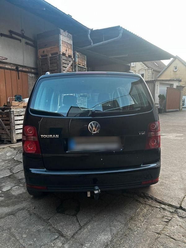 Gebraucht VW Touran 140 PS (102 kW) 2009 Schwarz Van / Kleinbus