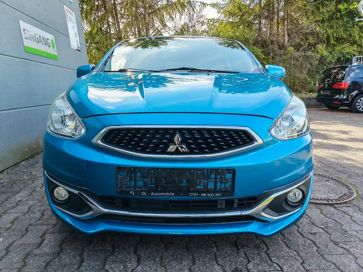 Gebraucht Mitsubishi Space Star Top 71 PS (52 kW) 2021 Blau Kleinwagen