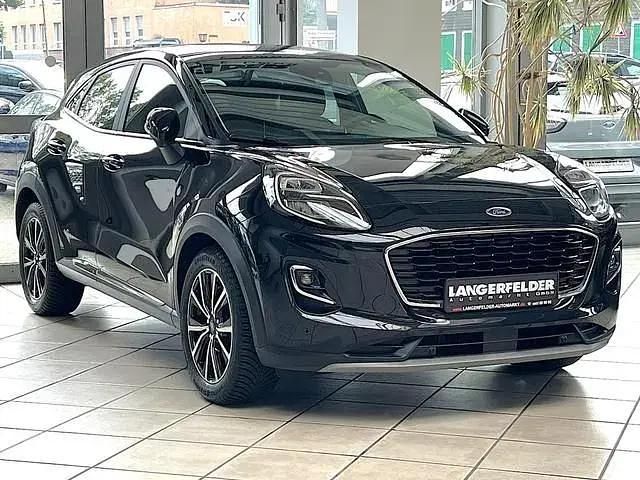 Obsidianschwarz metallic Gebraucht 2020 Ford Puma S SUV | 17.999 € (Fairer Preis) - Bild 1/4