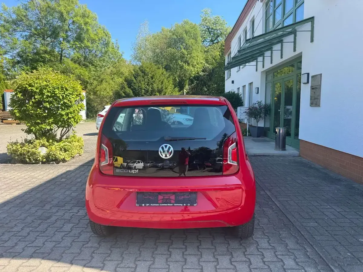 Gebraucht VW up! 68 PS (50 kW) 2013 Rot Kleinwagen