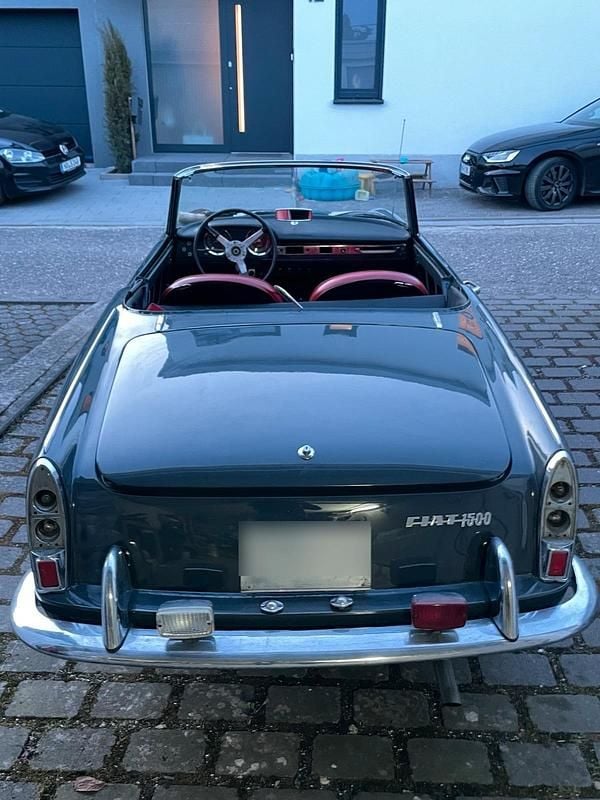 Grau Gebraucht 1960 Fiat 1500 Cabrio | 25.000 € - Bild 1/4