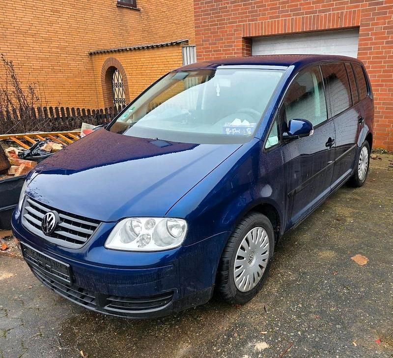 Gebraucht VW Touran 115 PS (84 kW) 2003 Blau Van / Kleinbus