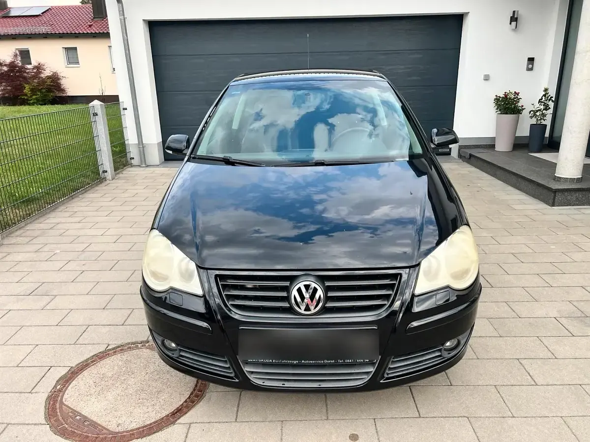 Gebraucht VW Polo 80 PS (58 kW) 2008 Schwarz Kleinwagen