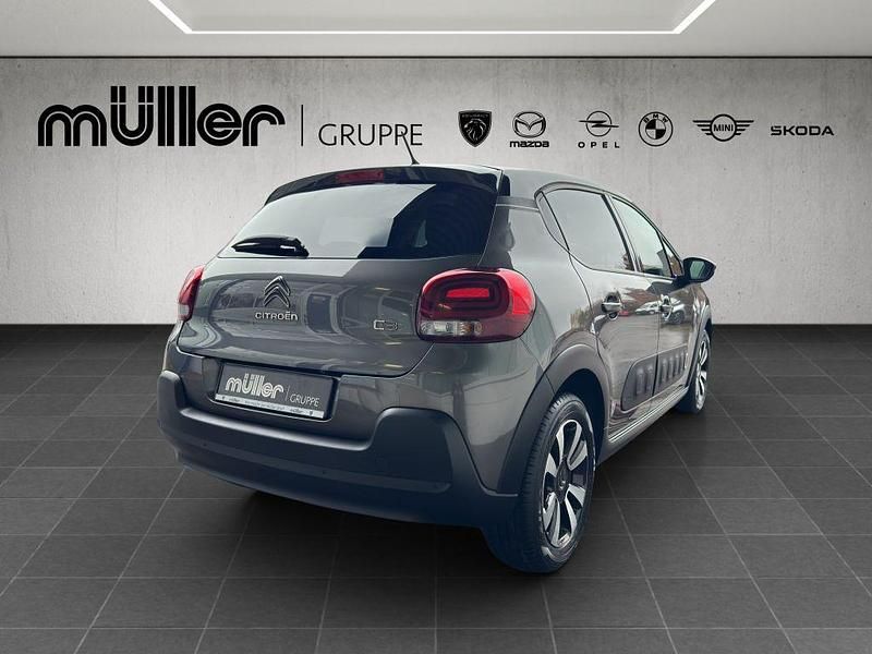 Gebraucht Citroën C3 Shine 110 PS (80 kW) 2019 Platiniumgrau Limousine