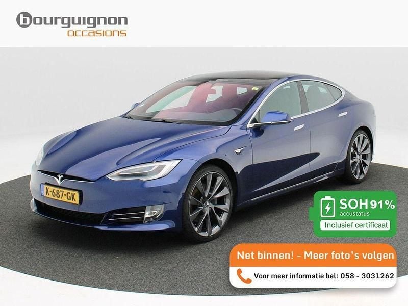 Gebraucht Tesla Model S 309 kW (421 PS) 2020 Blau Kleinwagen