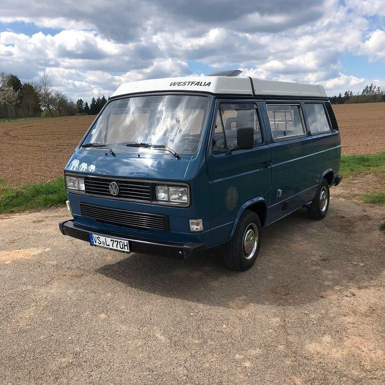 Usado VW Multivan 70 HP (51 kW) 1987 Azul Monovolume