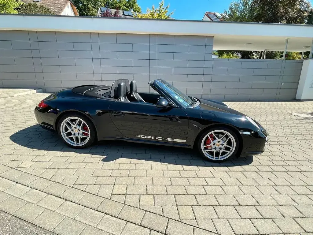 Gebraucht Porsche 997 385 PS (283 kW) 2011 Schwarz Cabrio