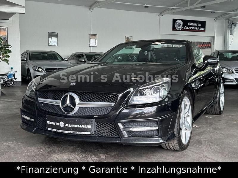 Schwarz Gebraucht 2012 Mercedes SLK250 AMG Cabrio | 18.750 € (Fairer Preis) - Bild 1/4