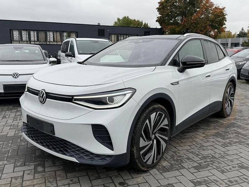 Weiß Gebraucht 2021 VW ID.4 Pro Performance SUV | 19.990 € - Bild 1/4