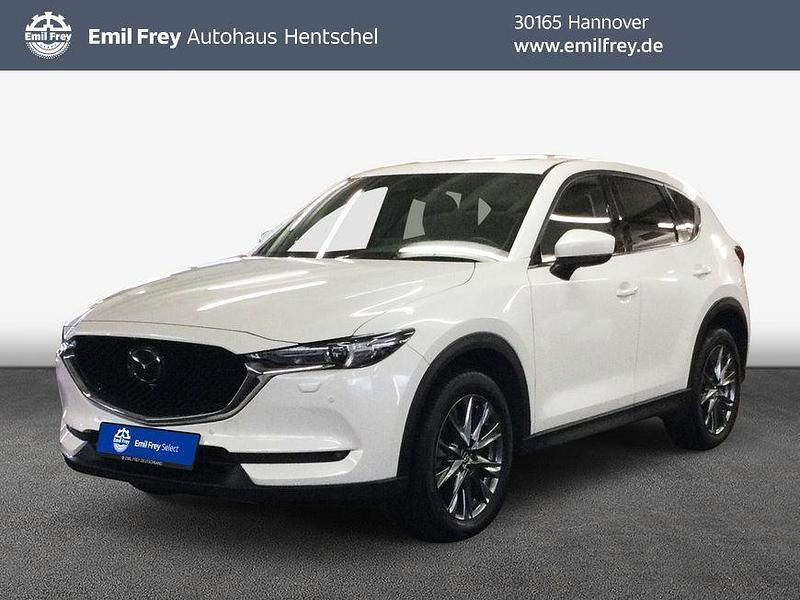 Weiß Gebraucht 2021 Mazda CX-5 Sports-Line SUV | 26.832 € (Fairer Preis) - Bild 1/4