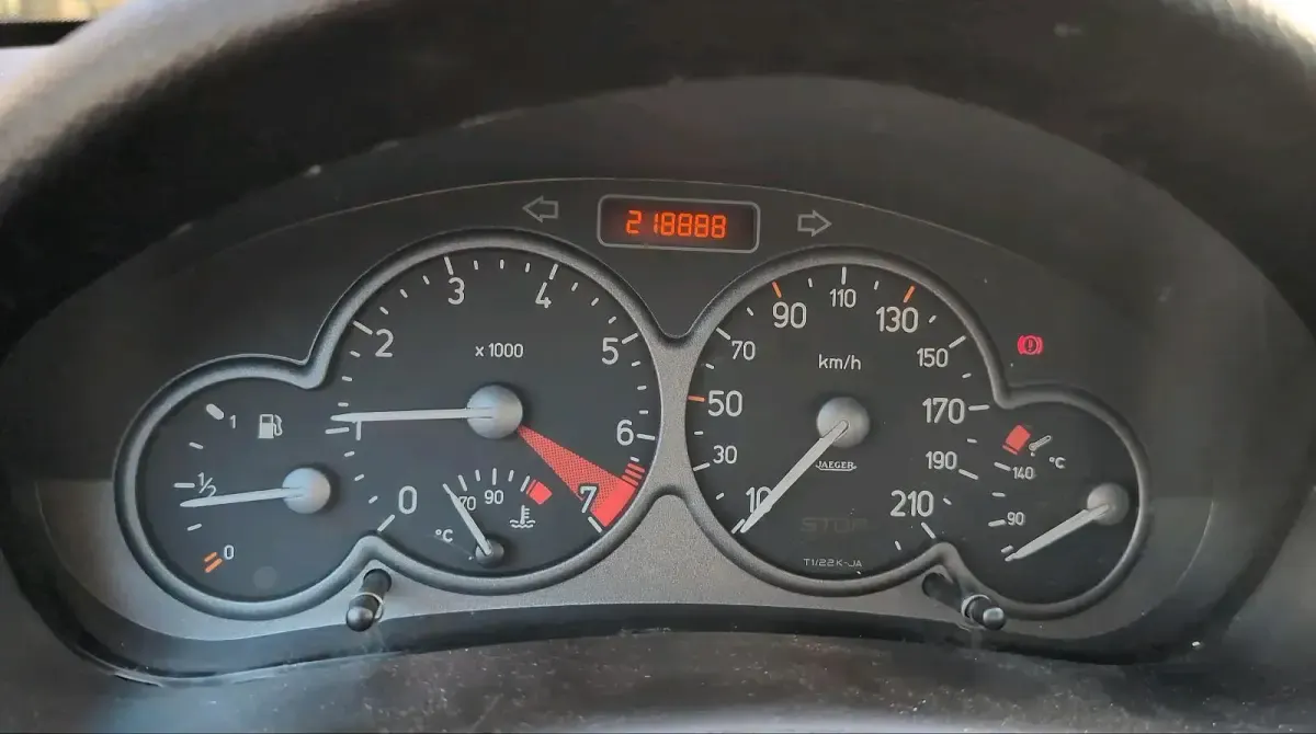 Gebraucht Peugeot 206 75 PS (55 kW) 2002 Silber Kleinwagen