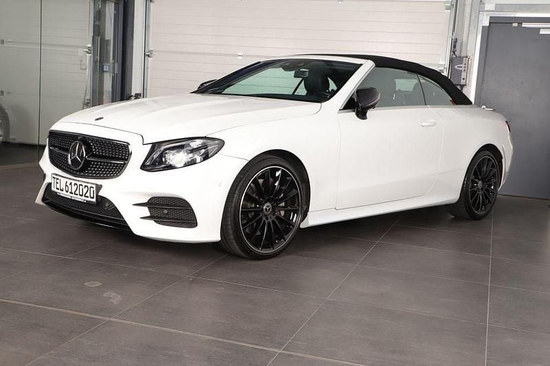 Gebraucht Mercedes E450 AMG line 367 PS (269 kW) 2020 Polarweiss Cabrio