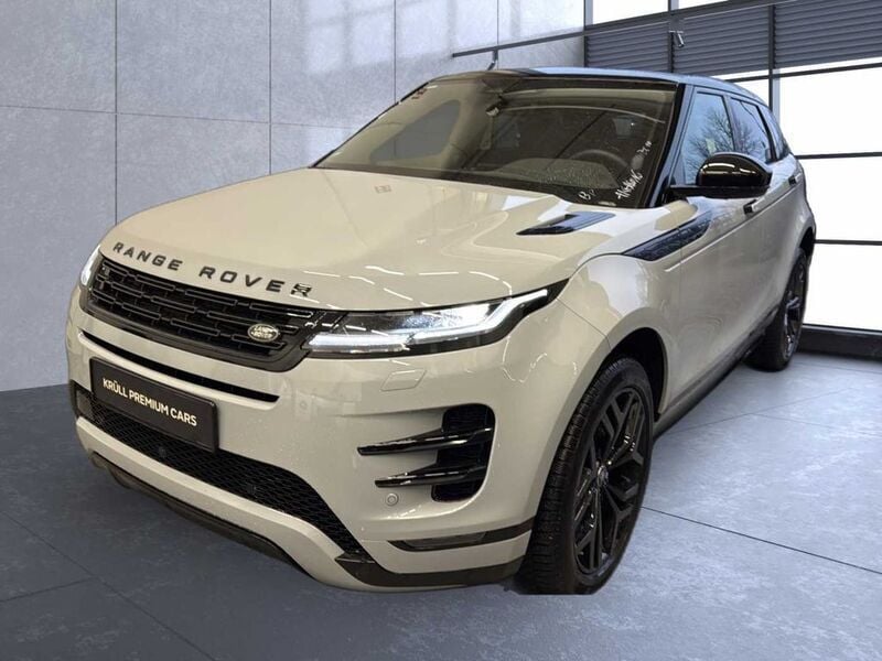 Grau Gebraucht 2024 Land Rover Range Rover evoque Black Edition SUV | 43.899 € (Guter Preis) - Bild 1/4