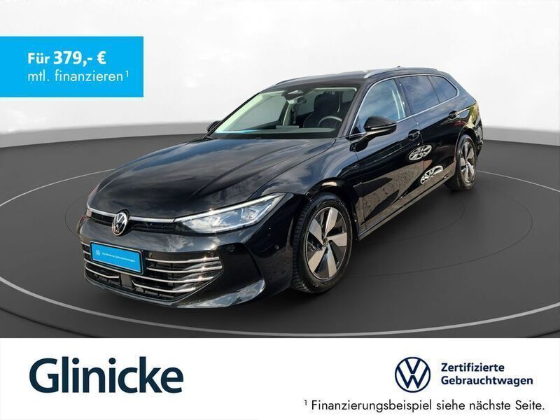 Gebraucht VW Passat Elegance 150 PS (110 kW) 2024 Grenadillschwarz metallic Kombi