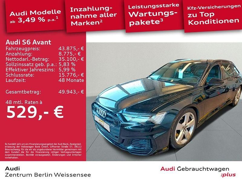 Gebraucht Audi S6 Sport 344 PS (253 kW) 2022 Mythosschwarz metallic Kombi