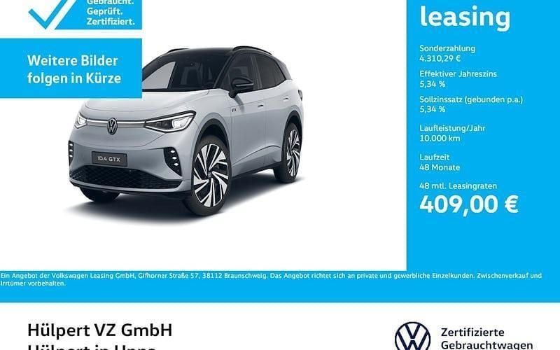 Silber Gebraucht 2024 VW ID.4 GTX SUV | 46.207 € (Fairer Preis) - Bild 1/4