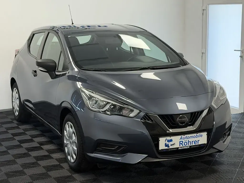 Gebraucht Nissan Micra Visia+ 71 PS (52 kW) 2018 Grau Kleinwagen