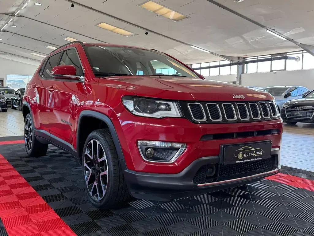 Second-hand Jeep Compass Limited 170 CP (125 kW) 2017 Roșu SUV