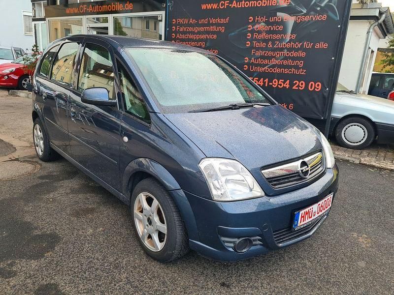 Grau Gebraucht 2006 Opel Meriva Edition Van / Kleinbus | 2.499 € (Fairer Preis) - Bild 1/4