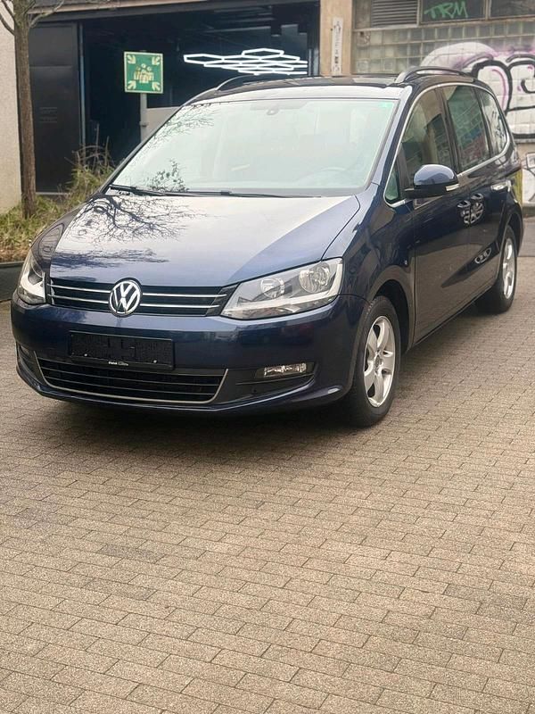 Blau Gebraucht 2012 VW Sharan Van / Kleinbus | 10.500 € (Superpreis) - Bild 1/4