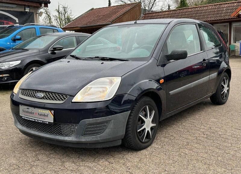 Gebraucht Ford Fiesta Ambiente 60 PS (44 kW) 2007 Blau Kleinwagen