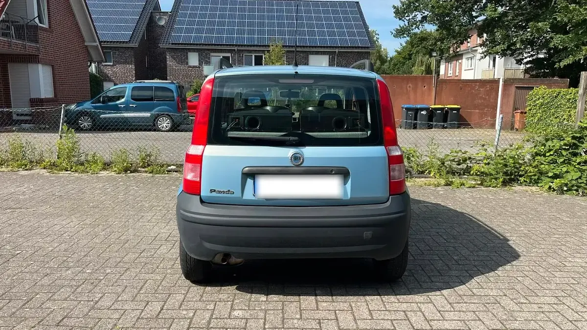 Gebraucht Fiat Panda 54 PS (39 kW) 2003 Blau Kleinwagen