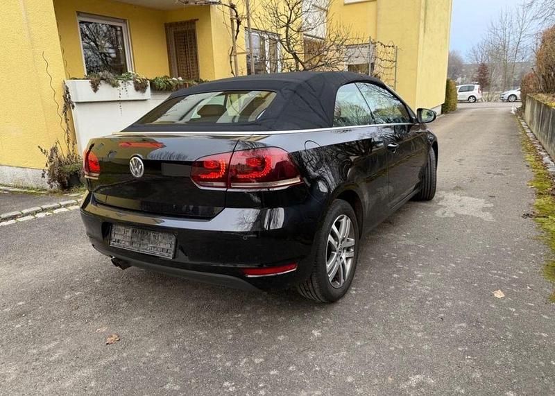 Gebraucht VW Golf Cabriolet 122 PS (89 kW) 2012 Schwarz Cabrio