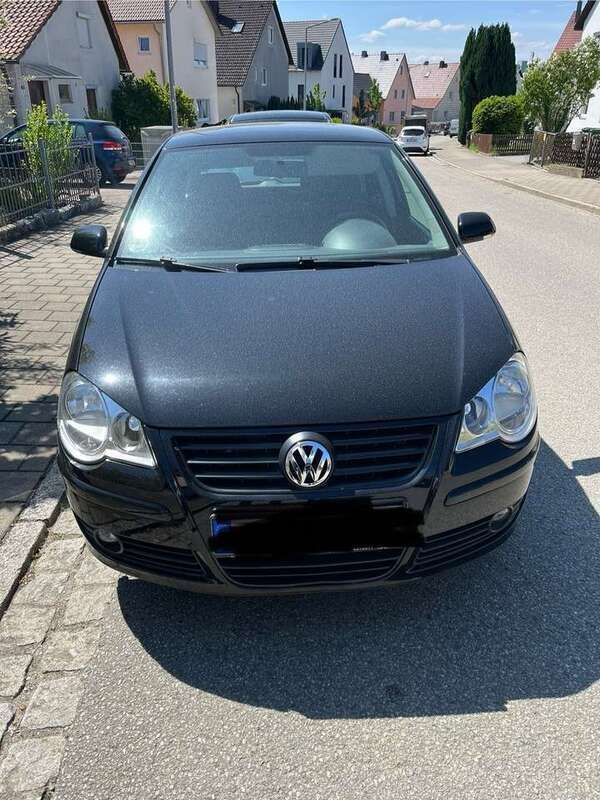 Schwarz Gebraucht 2008 VW Polo Comfortline Kleinwagen | 4.700 € (Fairer Preis) - Bild 1/4