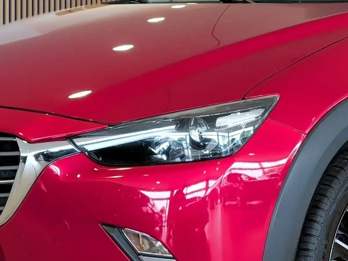 Gebraucht Mazda CX-3 Sports-Line 150 PS (110 kW) 2015 Rubinrot metallic SUV