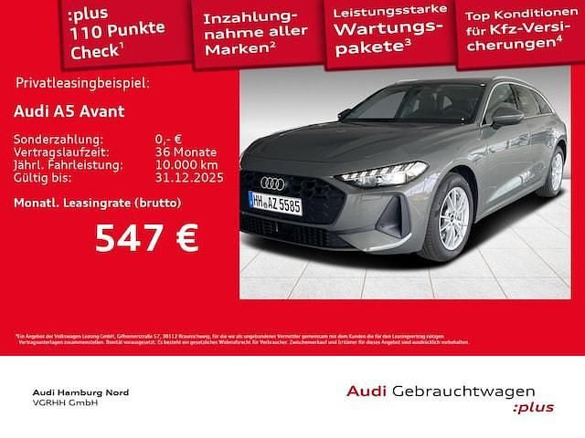 Grau Gebraucht 2025 Audi A5 Sport Coupé | 42.420 € (Superpreis) - Bild 1/3