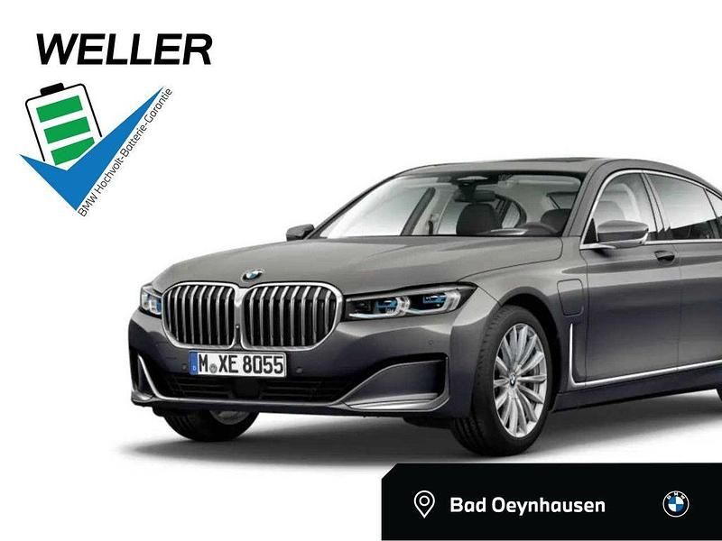 Berninagrau (grau) Gebraucht 2019 BMW 745e Comfort Edition Limousine | 45.950 € (Superpreis) - Bild 1/4