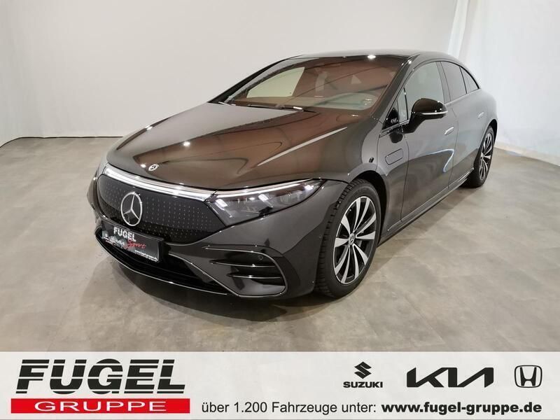 Grau Gebraucht 2021 Mercedes EQS580 Limousine | 78.929 € (Teuer) - Bild 1/4