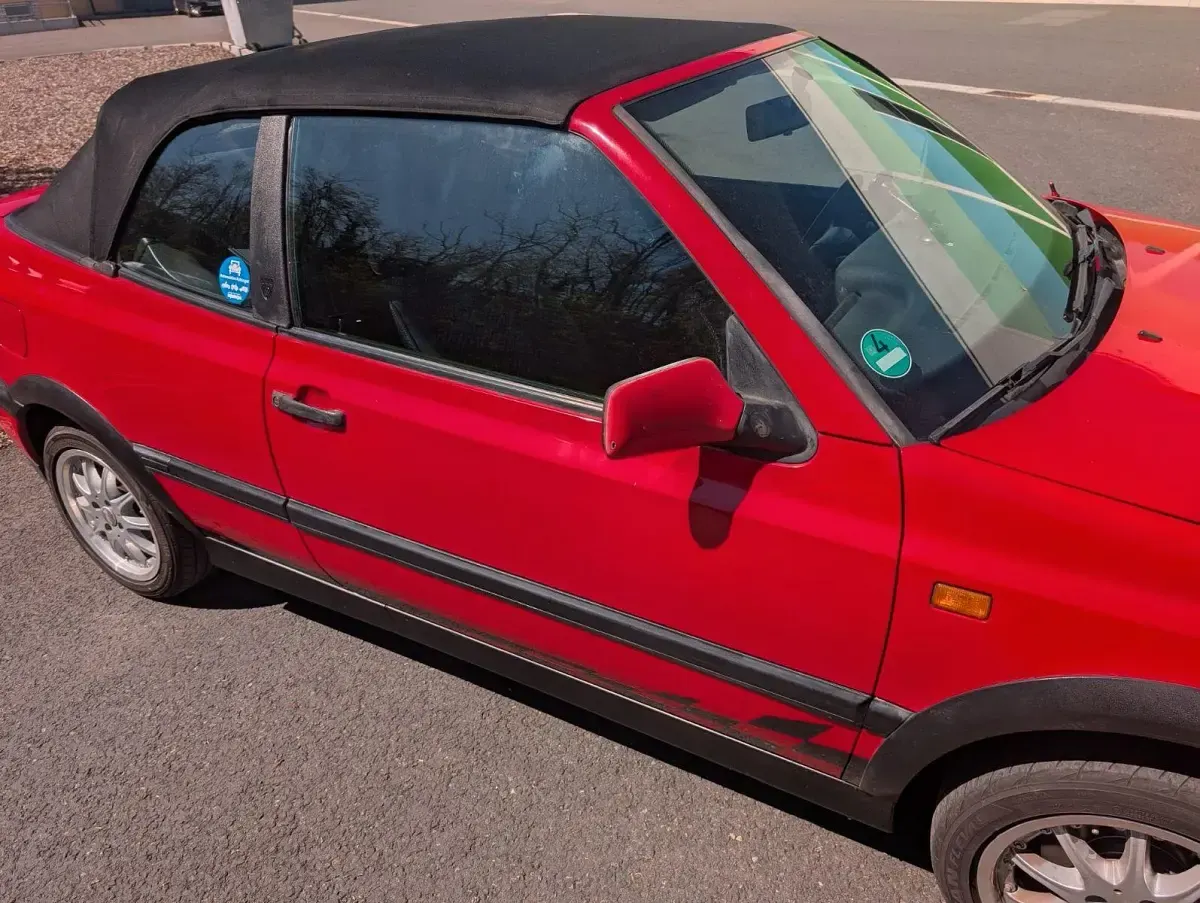 Gebraucht VW Golf Cabriolet 75 PS (55 kW) 1994 Rot Cabrio