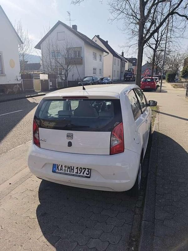 Gebraucht Seat Mii Style 60 PS (44 kW) 2012 Weiß Kleinwagen