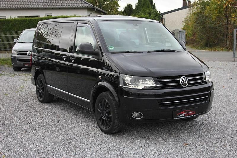 Schwarz Gebraucht 2012 VW T5 Highline Van | 21.999 € - Bild 1/4