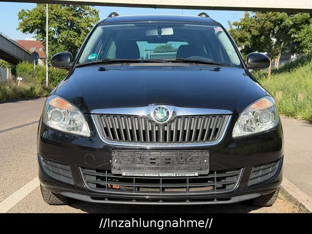 Gebraucht Skoda Roomster Plus Edition 105 PS (77 kW) 2012 Schwarz Van / Kleinbus