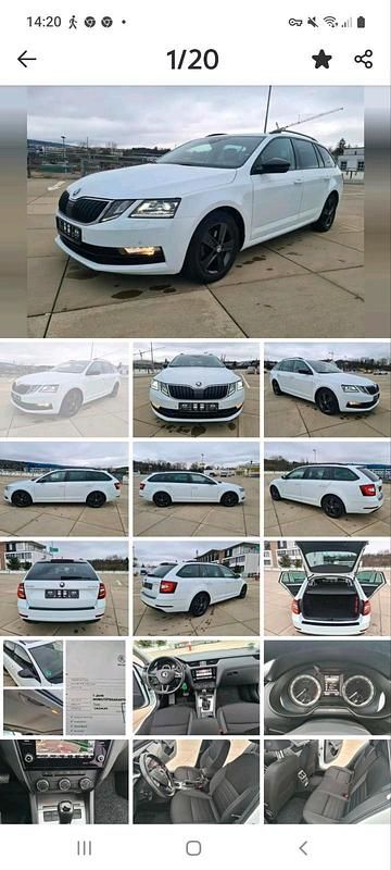 Weiß Gebraucht 2018 Skoda Octavia Kombi | 14.900 € (Etwas zu teuer) - Bild 1/4