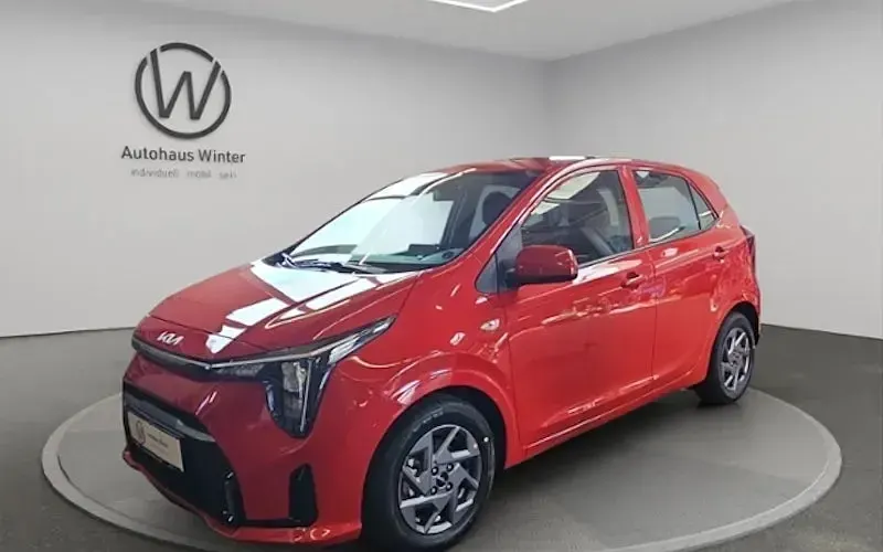 Ny Kia Picanto Vision 68 HK (50 kW) 2026 Rød Hatchback