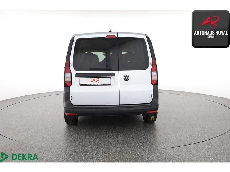 Gebraucht VW Caddy 122 PS (89 kW) 2021 Silber (metallic) Van / Kleinbus