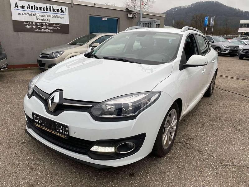 Gebraucht Renault Mégane GrandTour Initiale Paris 132 PS (97 kW) 2014 Weiß Kombi