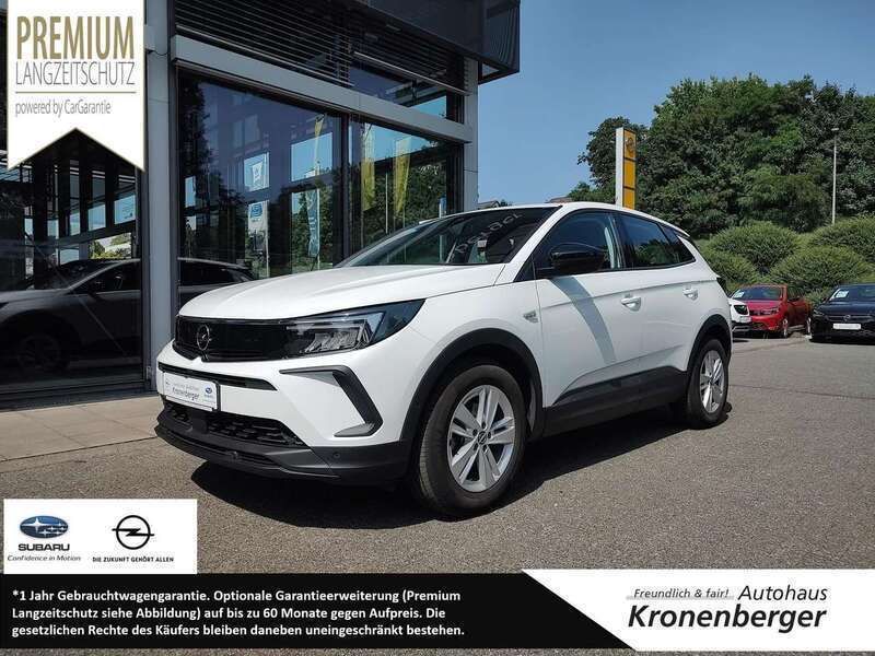 Jade weiss/arktis weiss Gebraucht 2022 Opel Grandland X Basis SUV | 18.880 € (Guter Preis) - Bild 1/4
