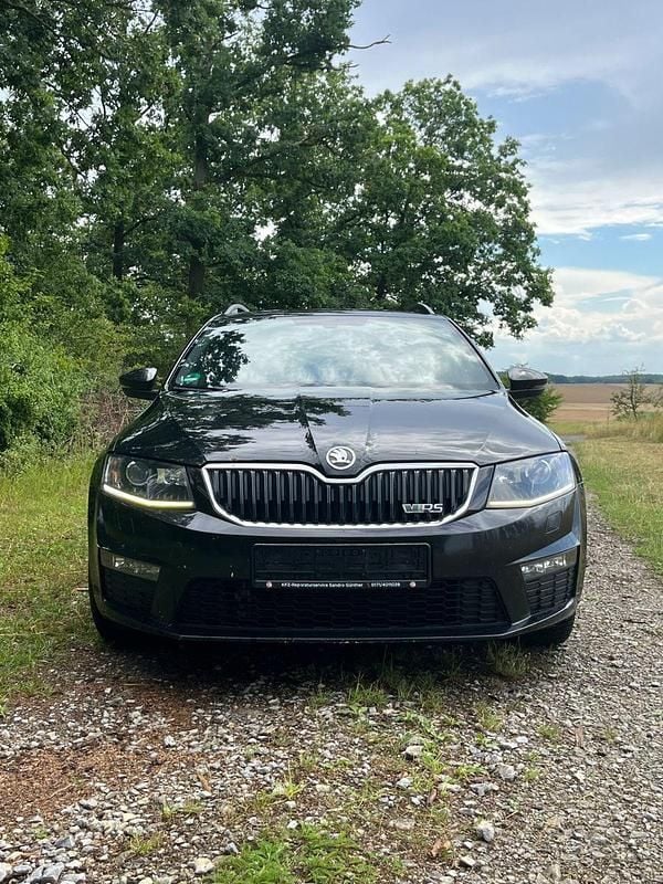Gebraucht Skoda Octavia RS 184 PS (135 kW) 2014 Schwarz Kombi