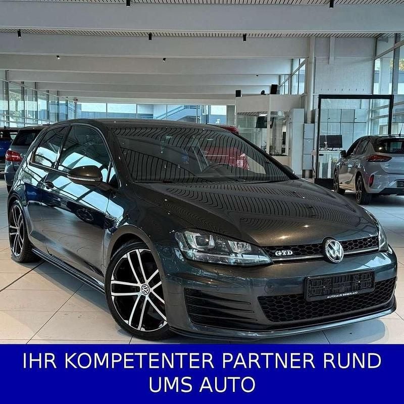 Grau Gebraucht 2015 VW Golf GTD Coupé | 11.991 € (Fairer Preis) - Bild 1/4