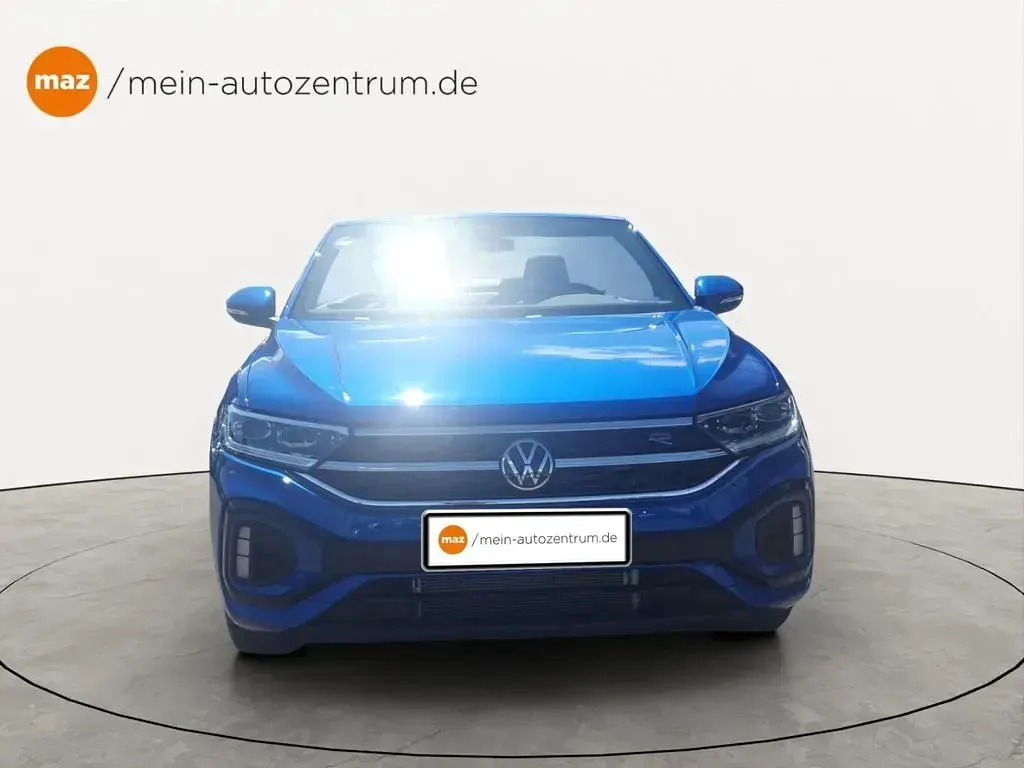 Gebraucht VW T-Roc Cabriolet R-line 150 PS (110 kW) 2025 Blau Cabrio