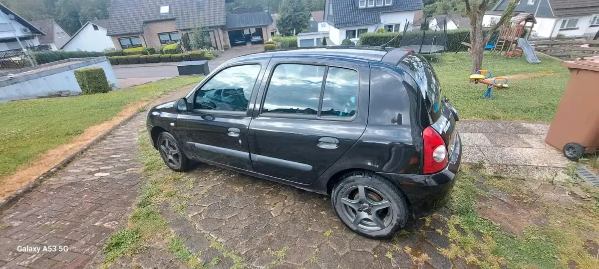 Gebraucht Renault Clio Campus 58 PS (42 kW) 2009 Schwarz Kleinwagen