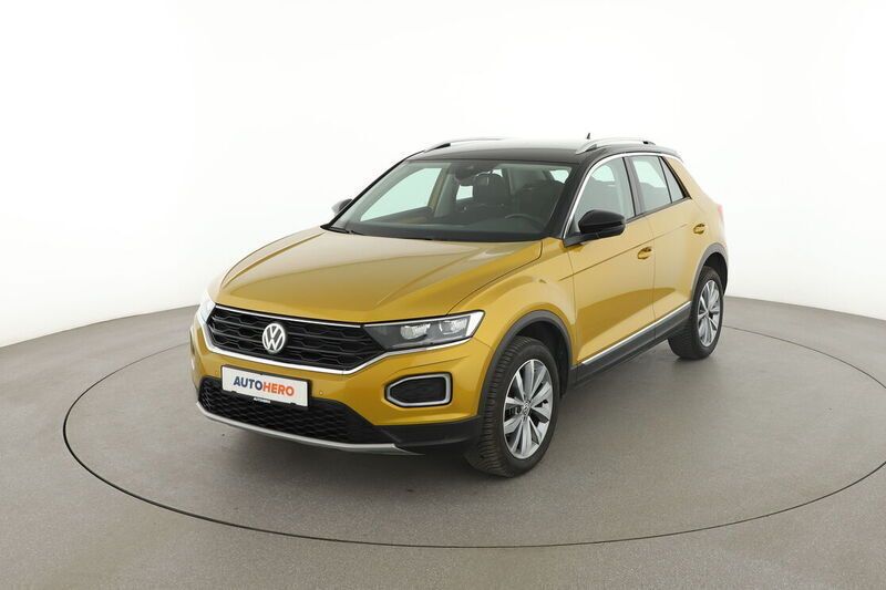 Gelb Gebraucht 2019 VW T-Roc Style SUV | 20.340 € (Guter Preis) - Bild 1/4