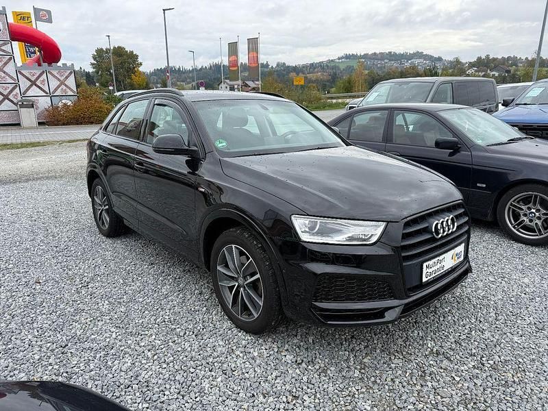 Schwarz Gebraucht 2018 Audi Q3 S-Line SUV | 19.390 € (Superpreis) - Bild 1/4