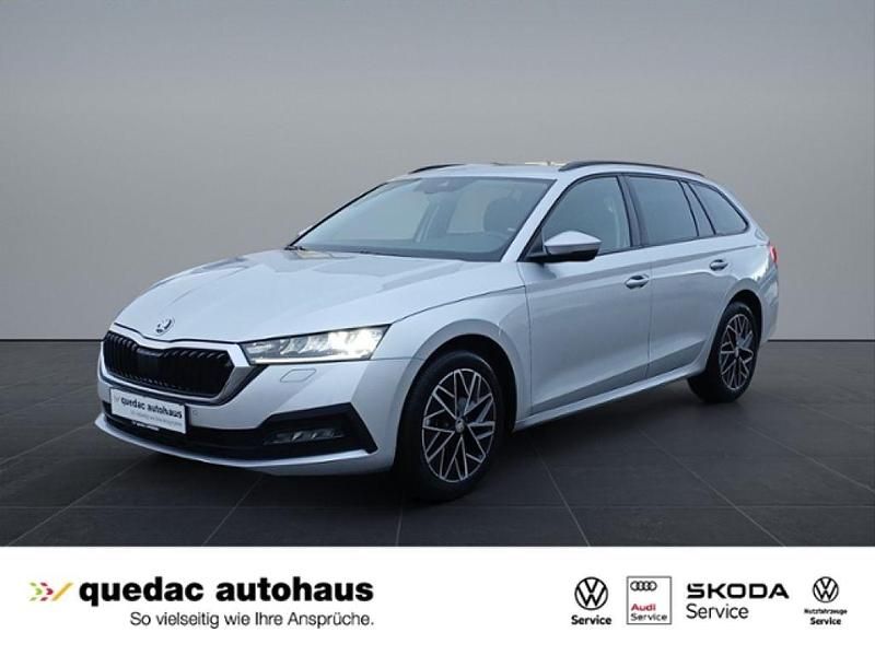 Gebraucht Skoda Octavia Clever 150 PS (110 kW) 2021 Brilliantsilber metallic (metallic) Kombi