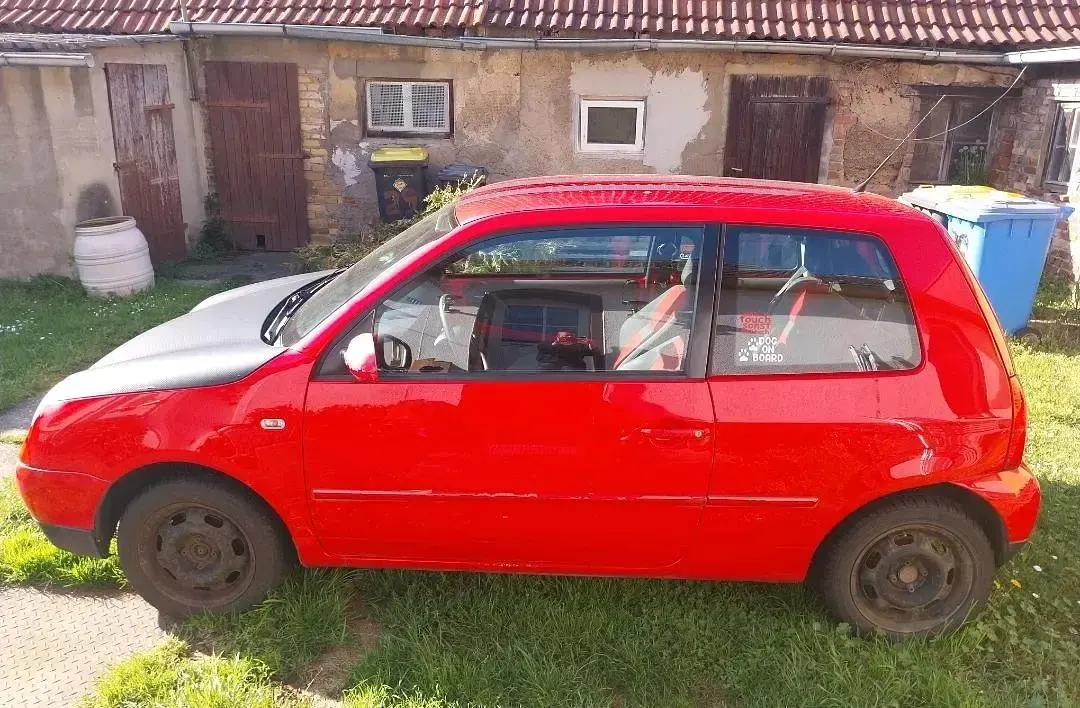 Gebraucht VW Lupo 50 PS (36 kW) 2001 Rot Kleinwagen